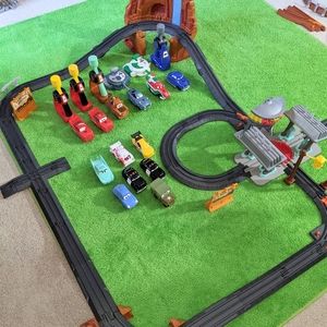Fisher Price Disney Cars Geotrax HUGE Bundle